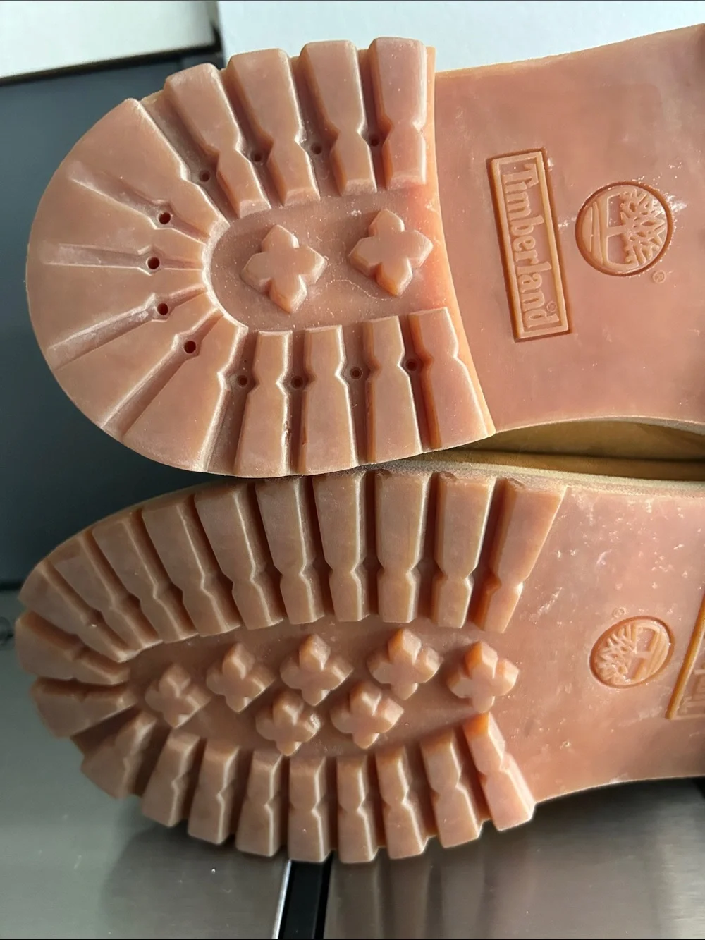 Timberland Wheat Nubuck Lace-Up Work Boots